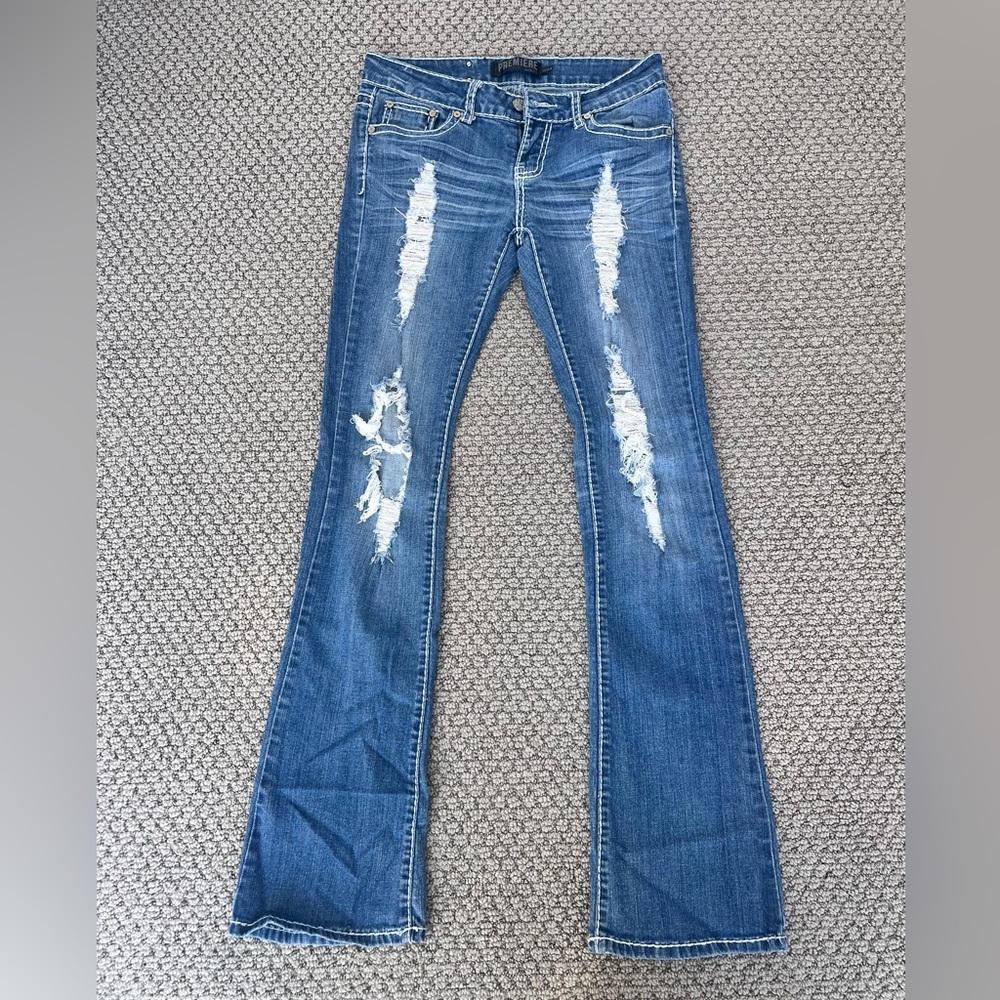 Premiere by Rue 21 Distressed Jeans